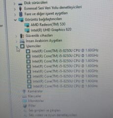 Lenovo 80XR Orijinal Aanakart i5-8250U Radeon 530 2GB NM-B453