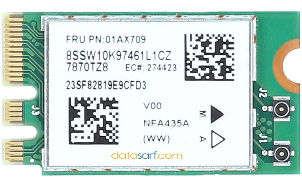 Lenovo Yoga 520-14IKB Wireless Kart 00JT477 01AX709 01AX718 QCNFA435 2. 4G + 5G Bluetooth