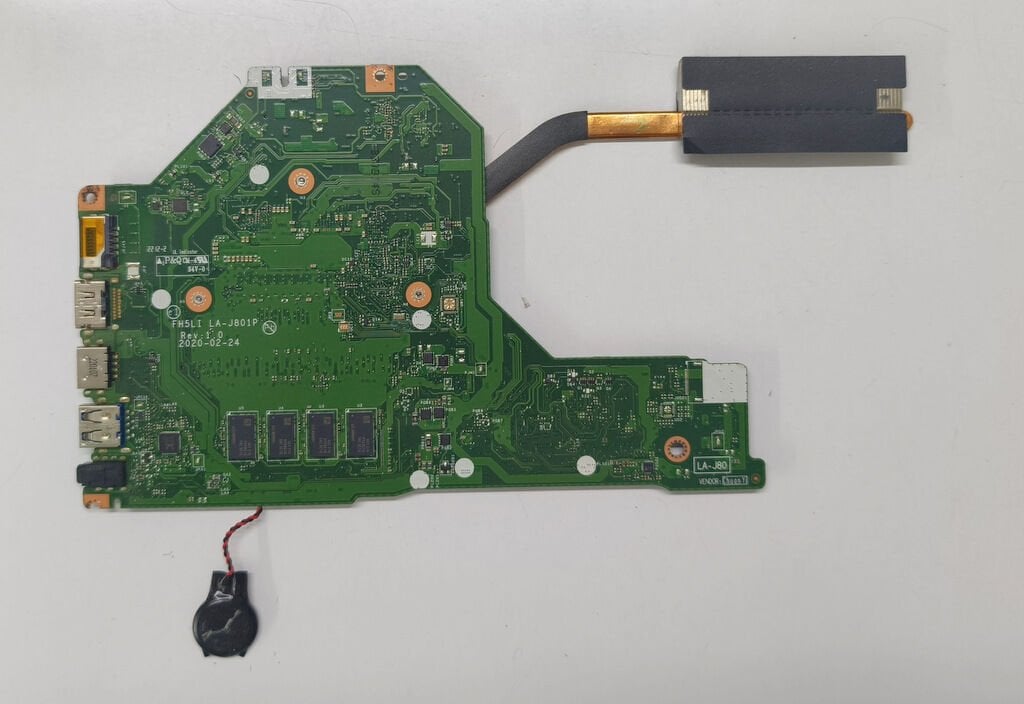 Acer A315-42 A315-43 A315-54 A315-56 N19C1 Anakart İ3-1005G1 LA-J801P