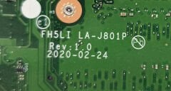 Acer A315-42 A315-43 A315-54 A315-56 N19C1 Anakart İ3-1005G1 LA-J801P