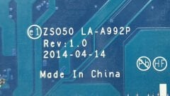 Hp 15-G 15-R 15-H 250 G3 255 G3 256 G3 Orijinal Anakart LA-A992P İ3 4005U