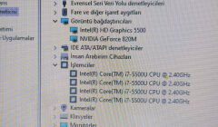 Hp 15-G 15-R 15-H 250 G3 255 G3 256 G3 Orijinal Anakart İ7-5500U NVIDIA 820M LA-B972P