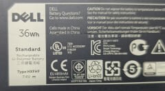 Dell Venue 11 Pro 7130 7139 VJF0X V11P7130 7.4V 36WH Genuine HXFHF Orijinal Pil Batarya