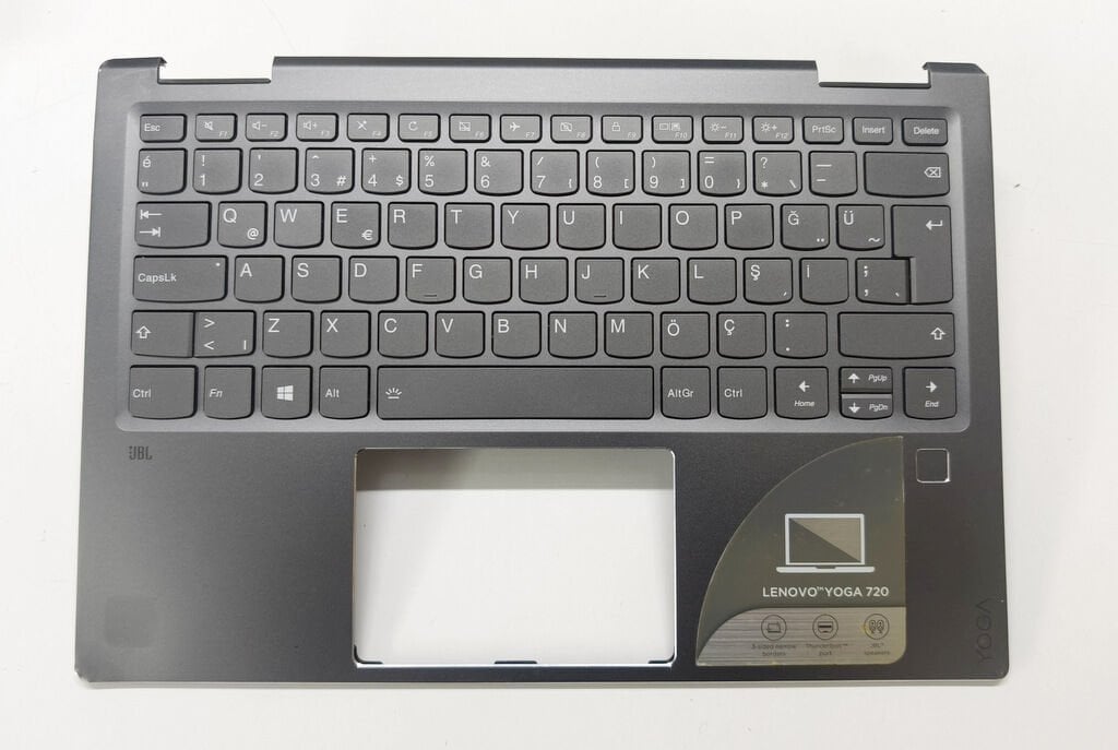 Lenovo Yoga 720-13 720-13IKB Orijinal Klavye Üst Kasa
