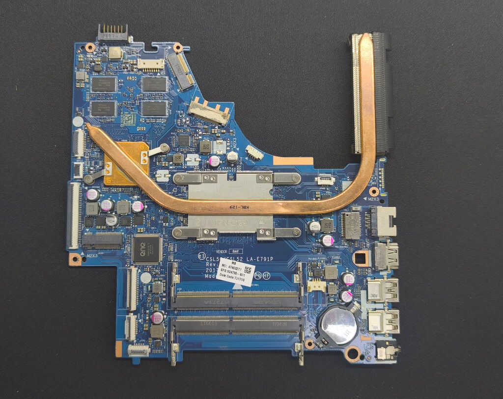 HP 15-BS 15-BW 15-RB 15-RA 250 G6 255 G6 Orijinal Anakart i3-6006U R5 M330 LA-E791P