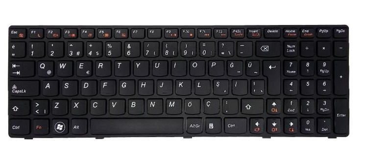 Lenovo G770 Klavye PK130E43A06 NSK-B50SC