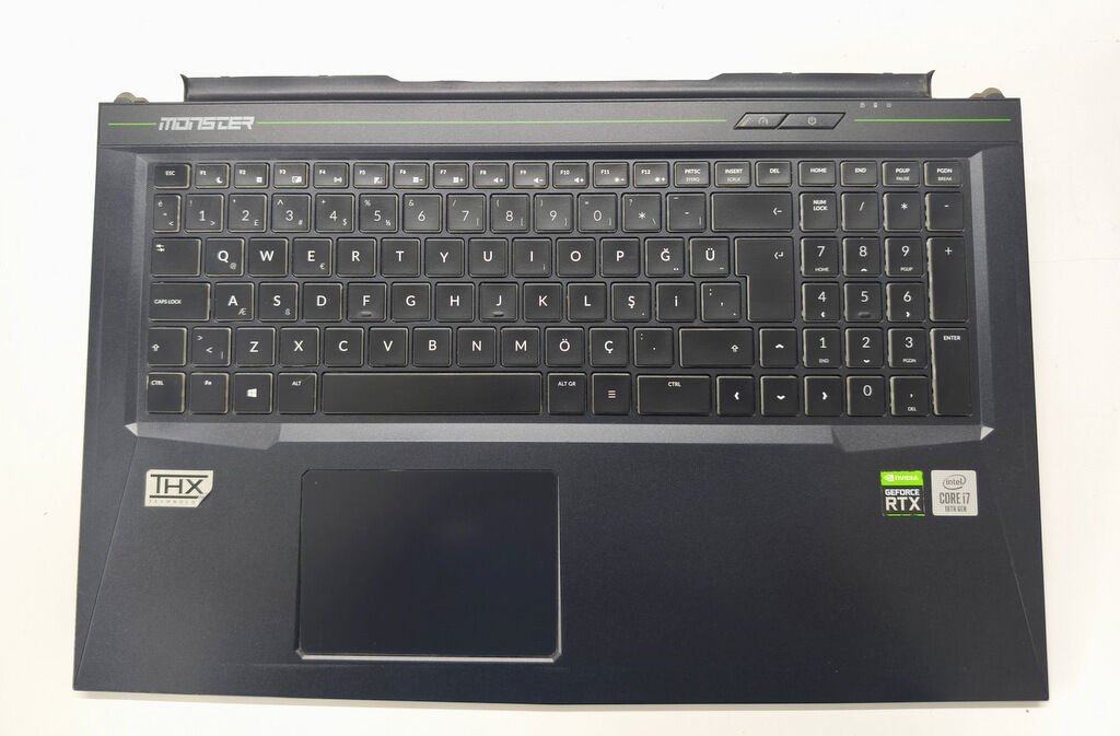 Monster Tulpar T7 V20.1 2 3 4 5 Abra A7 V11.1 2 3 Orijinal Klavye Üst Kasa TFM14G56TQJ852C