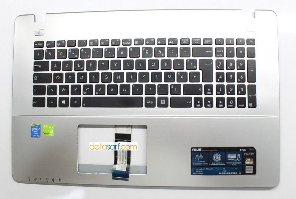 Asus X750 K750 R750 A750 Orijinal Klavye Üst Kasa 13N0-PIP0201P