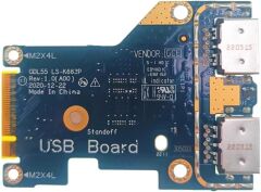 Dell Inspiron G15 5510 5511 5515 Orijinal Usb Kart GDL55 LS-K663P 0TR4T5 TR4T5