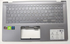 ASUS Zenbook Flip 15 Q507 Q508 Q507IQ Q508UG UX562 UX562IQ UX562FD Orijinal Klavye Üst Kasa Palmrest 0KN1-752US26