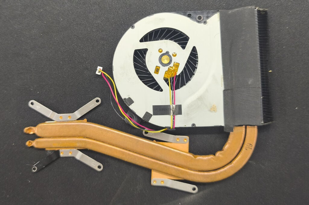 Asus X750 K750 R750 A750 Orijinal Fan Soğutucu Bakır Heatsink