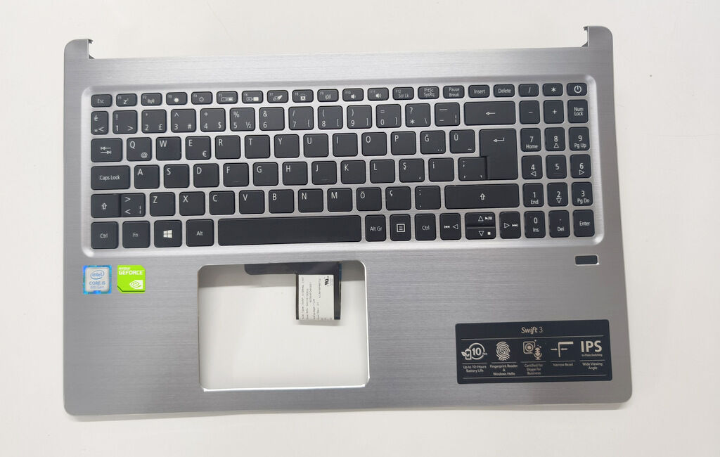 Acer Swift 3 SF315-52 SF315-52G N17P6 Orijinal Klavye Üst Kasa Palmrest
