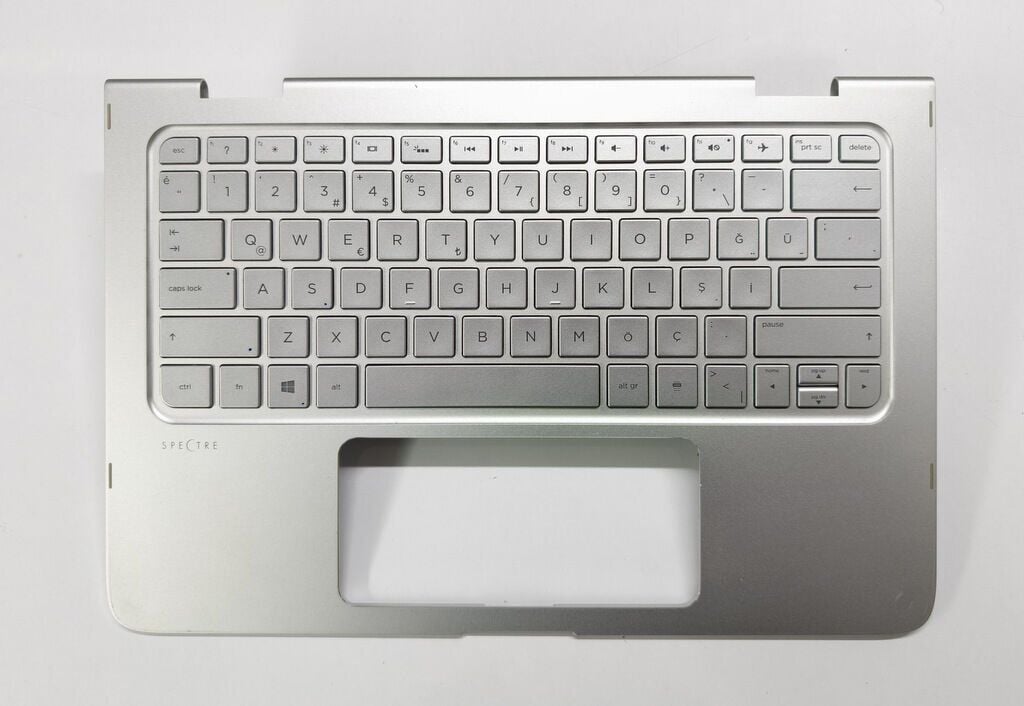 HP Spectre X360 13-4000 13-4001NT 13-Y TPN-Q157 X360 G1 Orijinal Üst Kasa Palmrest Klavye Arızalıdır