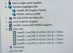 Hp 15-G 15-R 15-H 250 G3 255 G3 256 G3 Orijinal Anakart LA-A992P İ5-4210U NVIDIA GEFORCE 820M 2GB