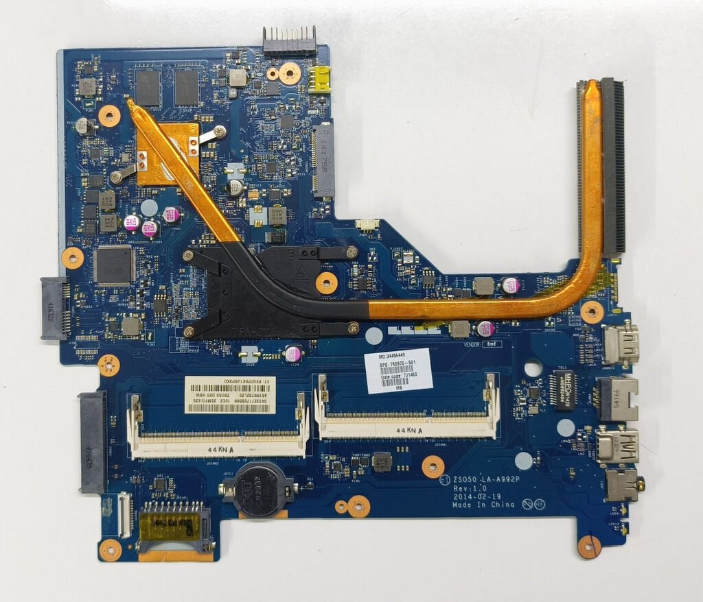 Hp 15-G 15-R 15-H 250 G3 255 G3 256 G3 Orijinal Anakart LA-A992P İ5-4210U NVIDIA GEFORCE 820M 2GB