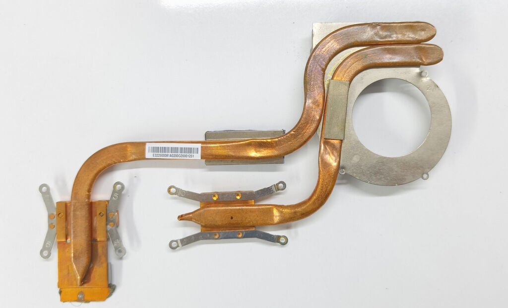 MSI GE62 PE60 CR62 GL62 GP62 PL60 MS-16J9 MS-16J6 MS-16J5 Orijinal Soğutucu Bakır Heatsink Ufak Kusurlu