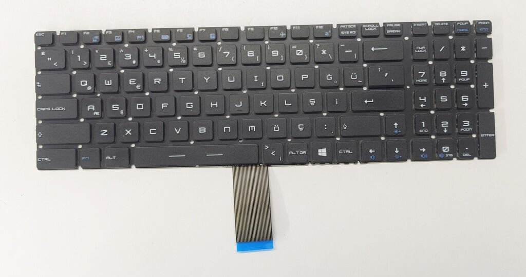 MSI GE62 PE60 CR62 GL62 GP62 PL60 MS-16J9 MS-16J6 MS-16J5 Orijinal Klavye V143422DK1 V143422AK1
