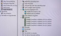 MSI GE62 PE60 CR62 GL62 GP62 PL60 MS-16J9 MS-16J6 MS-16J5 Orijinal Anakart MS-16J61 VER 1.1 İ5-6300HQ 940MX