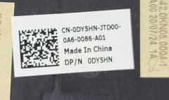 Dell Inspiron 14 5401 5402 5405 5408 5409 P130G P130G001 Orijinal Klavye Üst Kasa Palmrest 0DY5HN