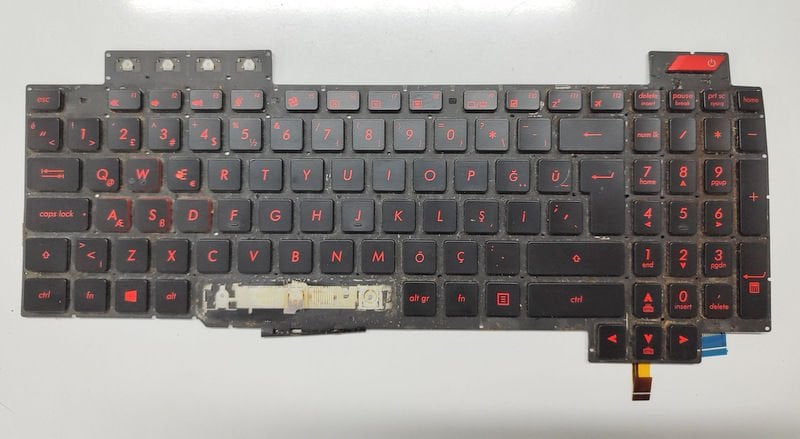 Asus FX503 Orijinal Arızalı Klavye AEBKLA04010