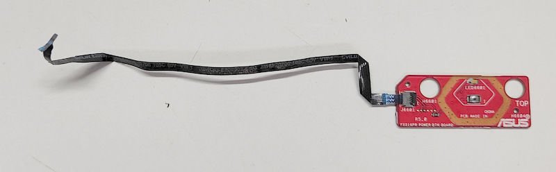 ASUS TUF FX516 FX516 FX516P FX516PR FX516PM Orijinal Start Power Tetik Kart