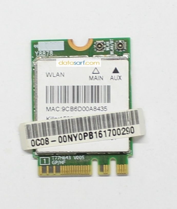 Acer Predator 15 G9-592 Orijinal Wireless Kart QCNFA364A QCA6174A