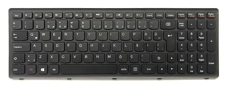 Lenovo S51 Klavye