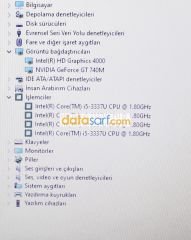 Sony SVF14E Anakart Da0hk8mb6e0 Rev E İ5-3337u Gt740m