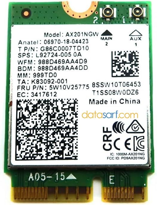 HP ZBook Firefly 14 G8 Orijinal Wireless Kart 8SSW10T06453 L92724-005 AX221NGW