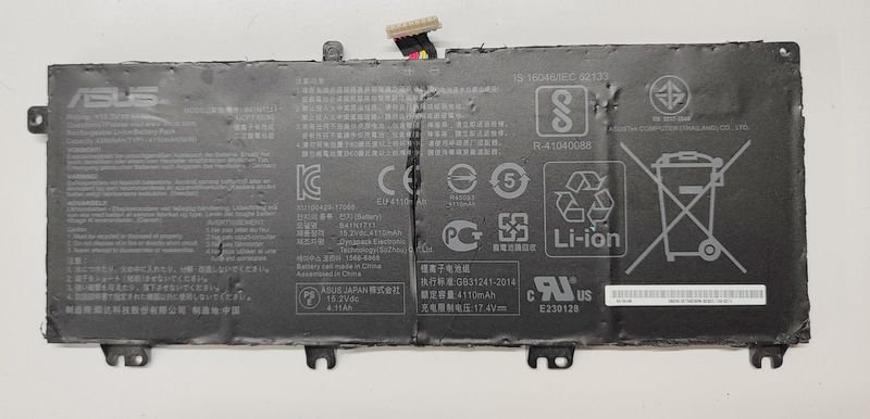 Asus FZ63V Orijinal Batarya Pil B41N1711