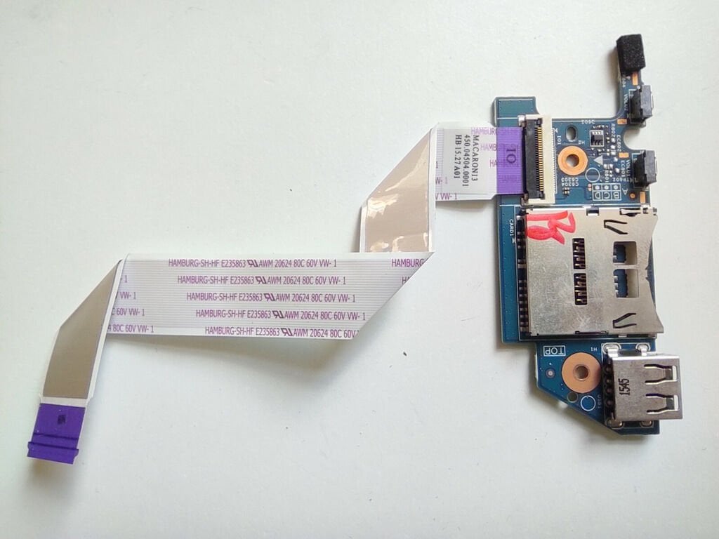 HP Pavilion X360 13-S 13T-S TPN-W113 Orijinal Usb IO Kart 448.04503.0011