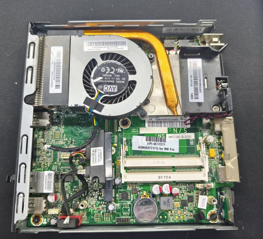 Lenovo ThinkCentre M73 Kasa Fan Kullanılabilir