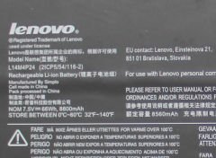 Lenovo Yoga 900-13ISK 900-13ISK2 90MK 80UE 80MK 80SD Orijinal Batarya Pil L14M4P24