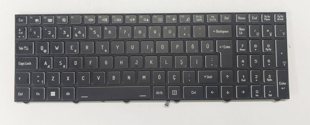 Monster Abra A5 V21.1 2 3 4 5 6 Orijinal Klavye 6-23-RLN7P-012-1 YGXR2249-1RGB