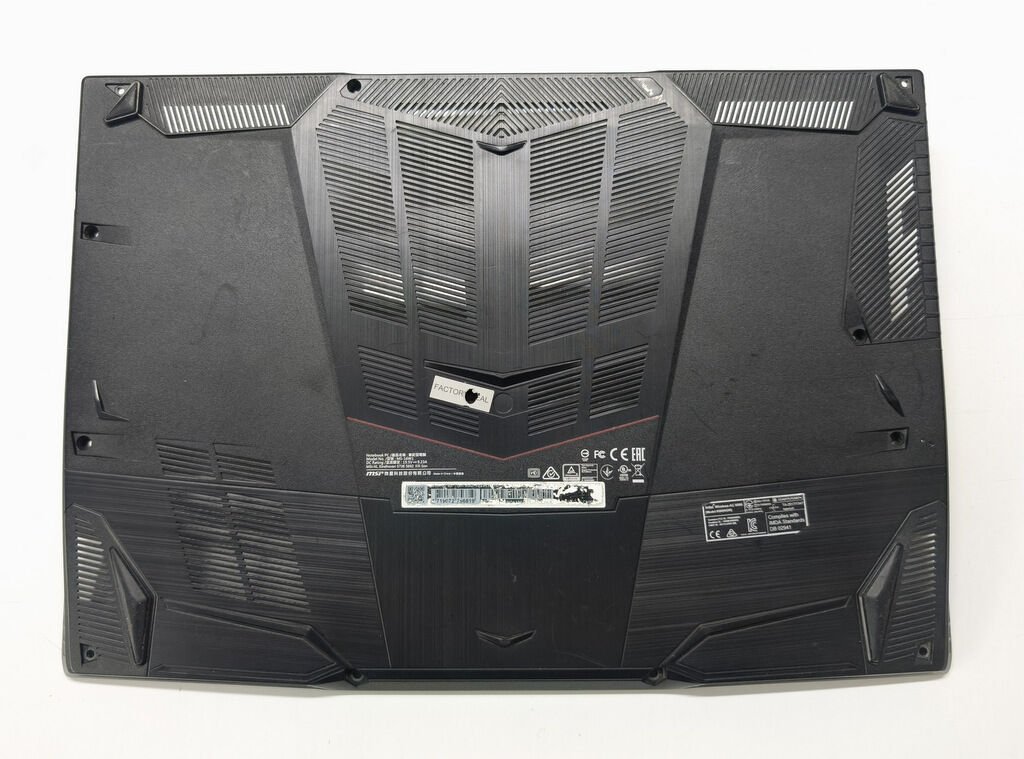 MSI GF63 MS-16R1 MS-16R2 MS-16R4 8RC 8RD Orijinal Alt Kasa Ufak Tamirli