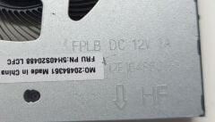 Lenovo Legion 5 Pro 16IAH7H 16ARH7H 82RF 82RG 16IAH7 Y9000P R9000P Orijinal Fan Set 12V 5H40S20488
