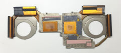 Lenovo Legion 5 Pro 16IAH7H 16ARH7H 82RF 82RG 16IAH7 Y9000P R9000P Orijinal Soğutucu Bakır Heatsink AT2DH001FF0