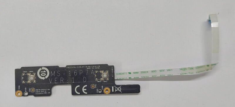 MSI MS-17E7 Orijinal Start Power Tetik Kartı MS-16P7A