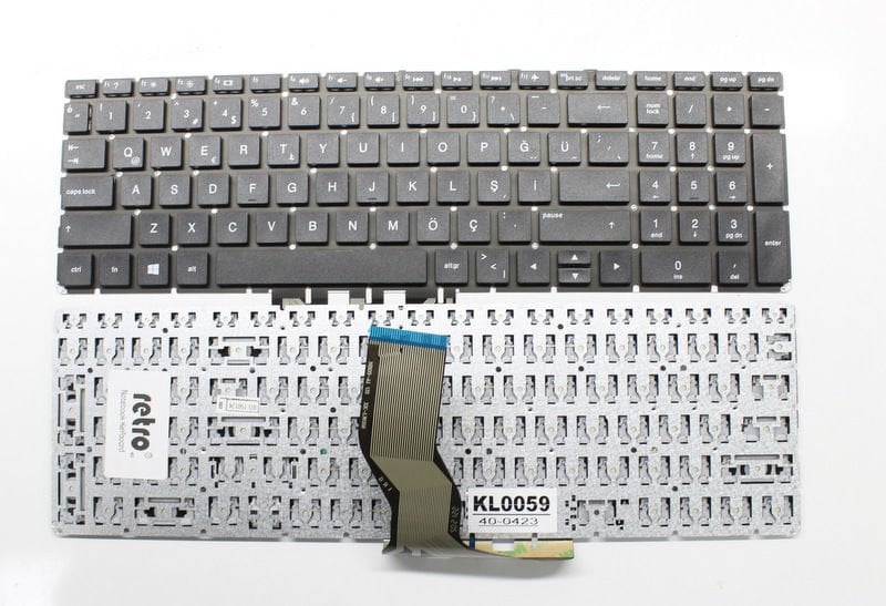 HP 15-RA 15 RA Notebook Klavye