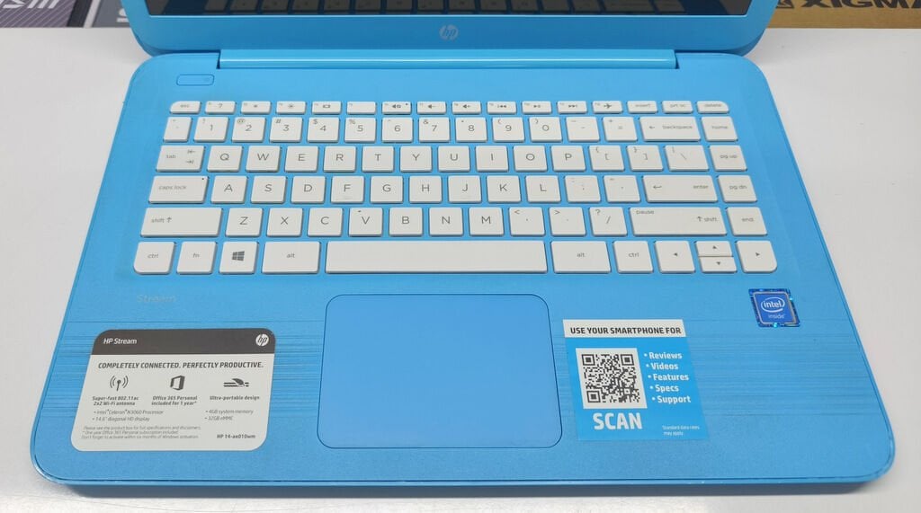 Hp Stream 14-AX 14-CB 14T-AX 14-BE Orijinal Klavye Üst Kasa Palmrest