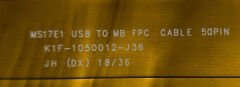 MSI MS-17E5 Orijinal Usb Kart K1F-1050012-J36