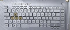 Asus ROG Strix G531 G512 G531GT G512LV Orijinal Klavye Üst Kasa Palmrest Mavi
