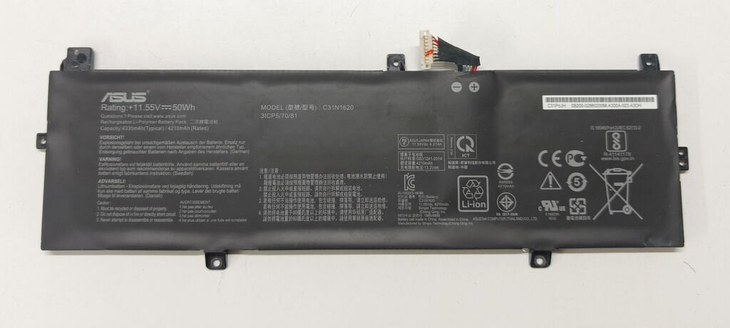 ASUS PRO P5440 PU404 P5440F P5440U P5440FA UX430 Orijinal Batarya Pil C31N1620