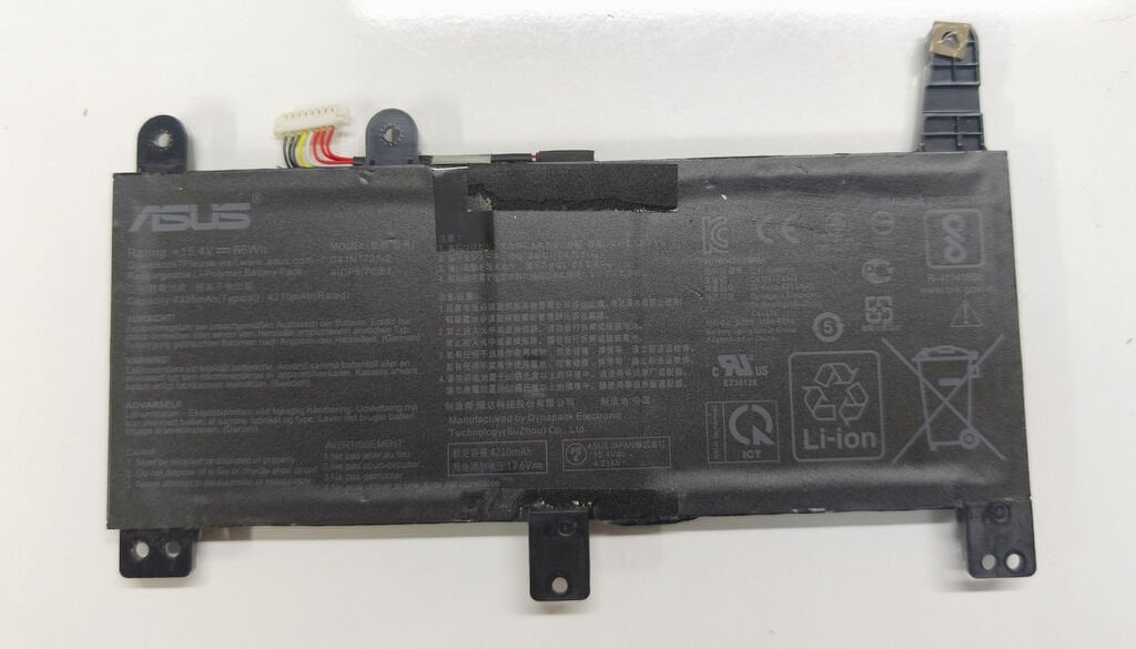 Asus ROG Strix G531 G512 G531GT G512LV Orijinal Batarya Pil C41N1731-2