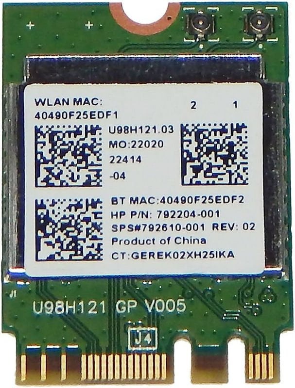 Hp 15-AC 15-BA 15-AF 15-AY 250 G4 250 G5 Orijinal Wireless Kart 792204-001