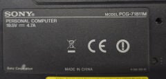 Sony PCG-71811M VPCEH Anakart Ekran Kasa