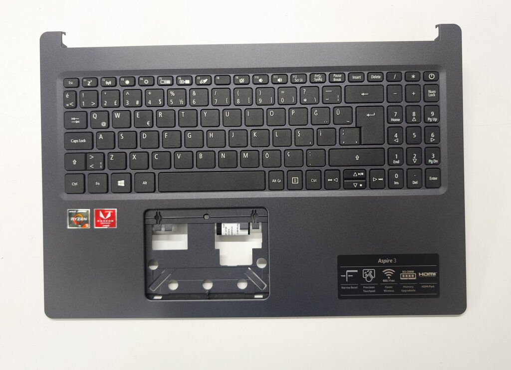 Acer A315-23 A315-55 A315-57 N18Q13 EX215-22 EX215-23 Orijinal Klavye Üst Kasa