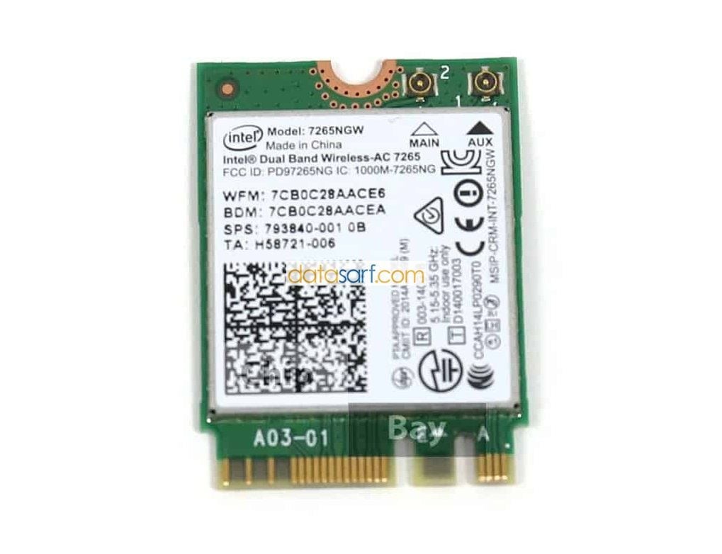 Hp 15-Bc N7265NGW 5g Uyumlu Wifi Wireless Kart 793840-001