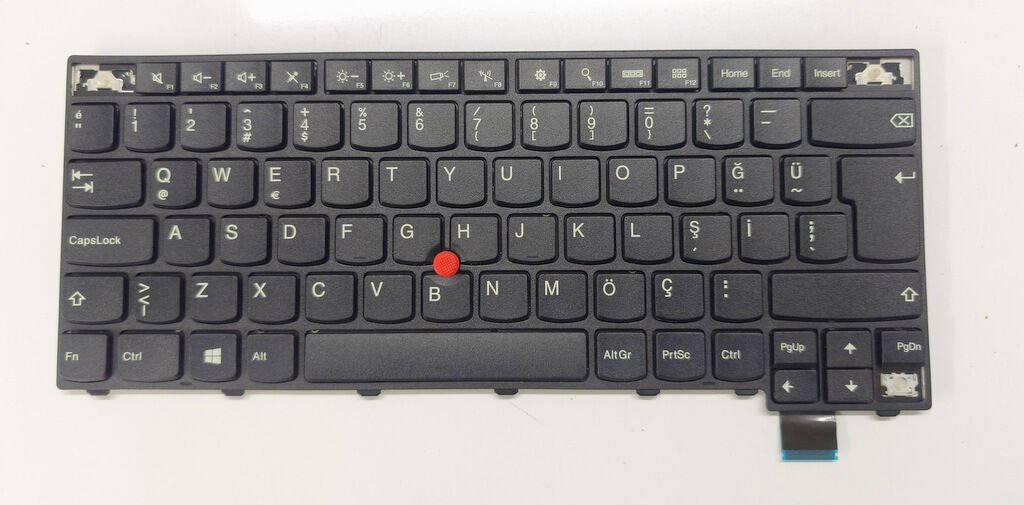 Lenovo Thinkpad 13 G1 G2 Chromebook 20GM 20GL Muadil Klavye Tuşlar EKsik