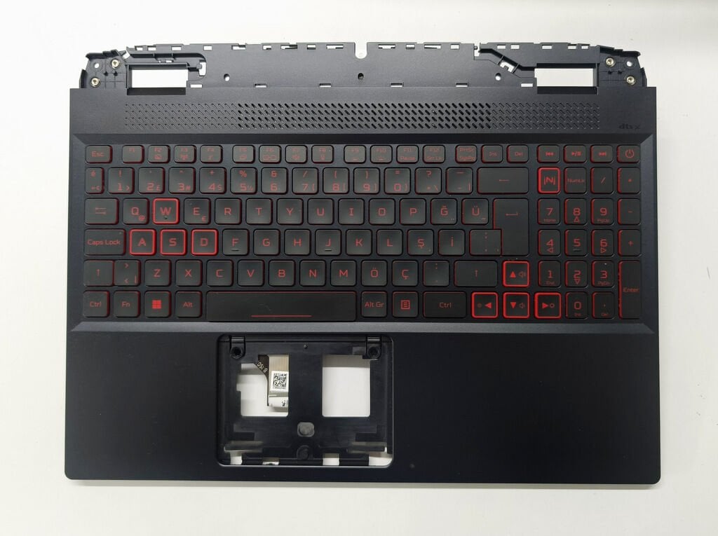 Acer Nitro 5 AN515-58 AN515-46 N22C1 Orijinal Klavye Üst Kasa